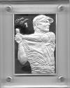 "Mickey Mantle" - SportStrikes - 6 oz .999 Fine Silver (limited to 750 pieces) 1996 (2.5"x3.5")