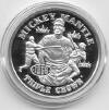 "Triple Crown" - Liberty Mint - 1 oz .999 Fine Silver (limited to 25,000 pieces) (1.5")