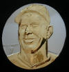 "Mickey Mantle Magnum Series" - Highland Mint - Gold Plated 4 oz .999 Fine Silver (limited to 375 pieces) (2.5")