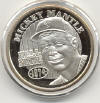 "Hall of Fame" - Liberty Mint - 1 oz .999 Fine Silver (limited to 25,000 pieces) (1.5")